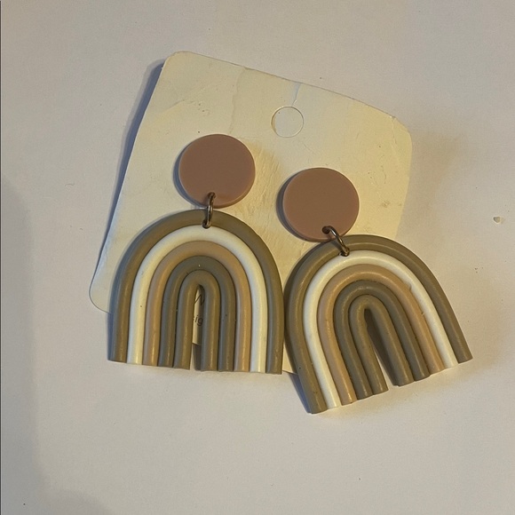 Rainbow Arch Earrings - Picture 2 of 2